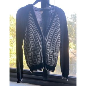 KENZO—Gray Cashmere Blend Cardigan